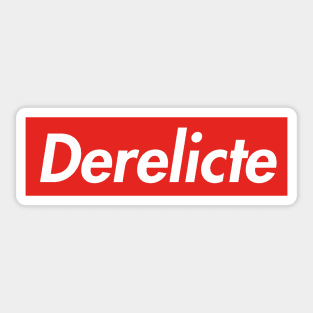 Derelicte Sticker